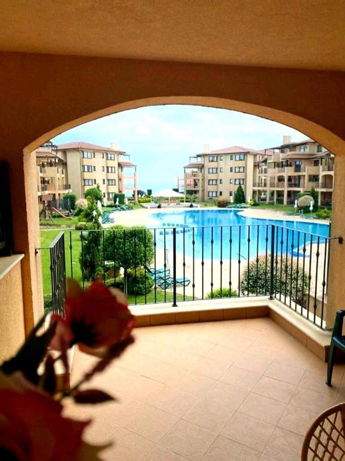 Happy Studio Sea View Topola Bagian luar foto